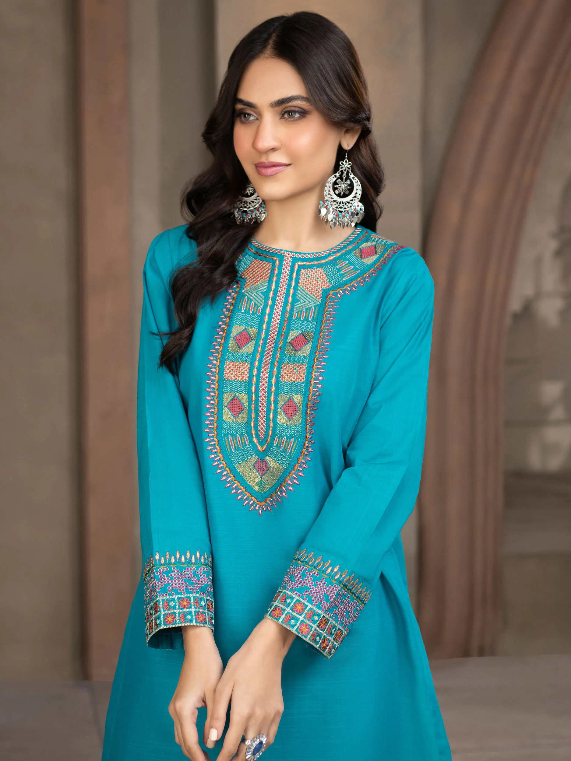 2 Piece Lawn Suit-Embroidered (Unstitched) - Image 4