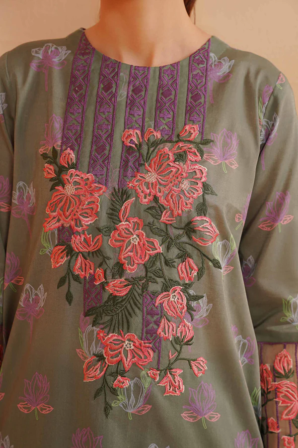 2 Piece - Printed Embroidered Suit - 42301458 - Image 11