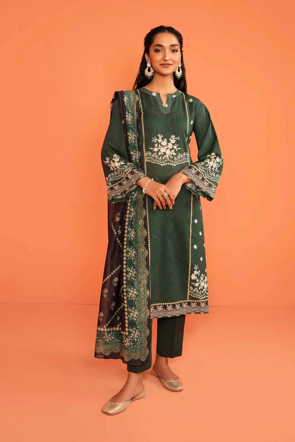 3 Piece - Digital Printed Suit - 42301810