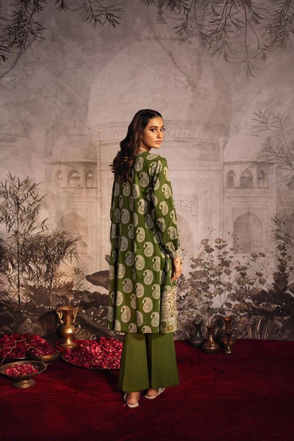 2 Piece - Printed Embroidered Suit - 42301221 - Image 2