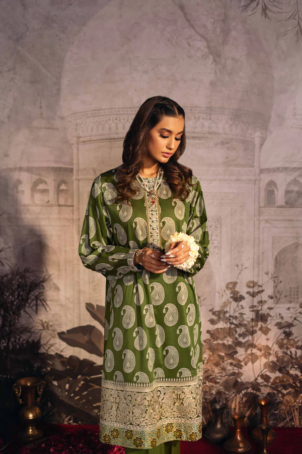 2 Piece - Printed Embroidered Suit - 42301221 - Image 3