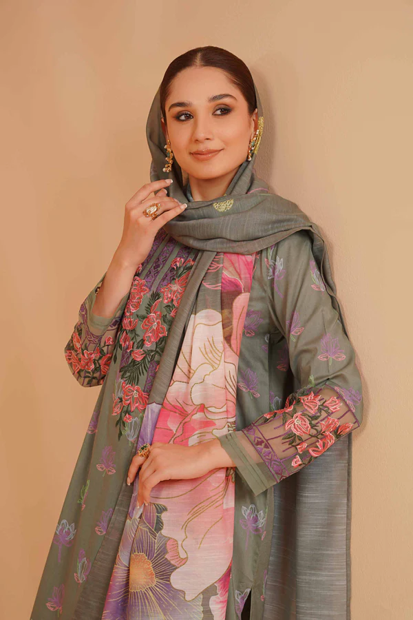 2 Piece - Printed Embroidered Suit - 42301458 - Image 7