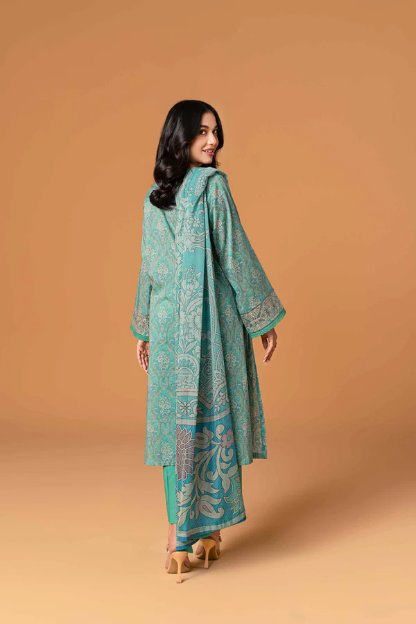 2 Piece - Printed Embroidered Suit - 42301571 - Image 6
