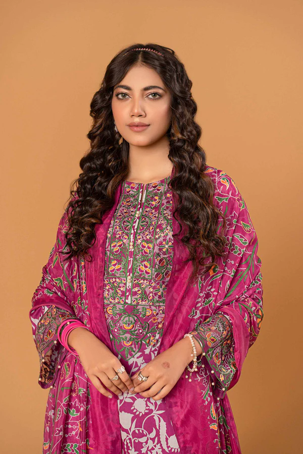2 Piece - Printed Embroidered Suit - 42301568 - Image 5