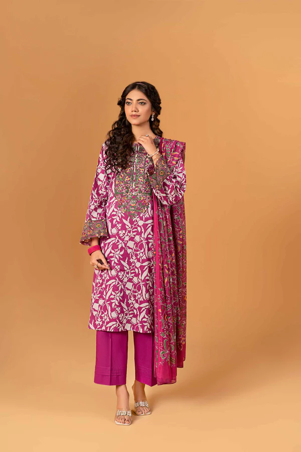 2 Piece - Printed Embroidered Suit - 42301568 - Image 6