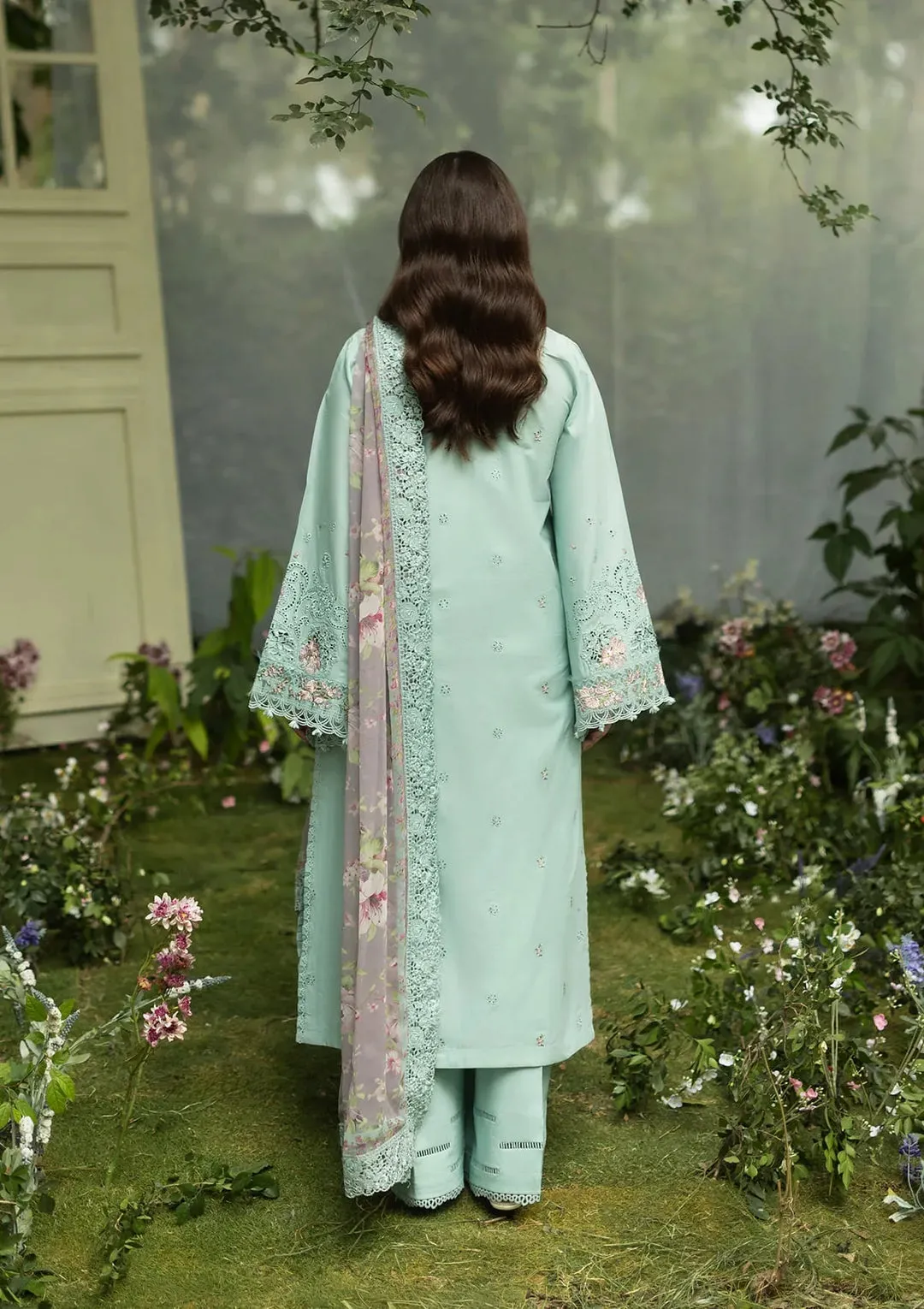 ELQ-6B - Dupatta detail